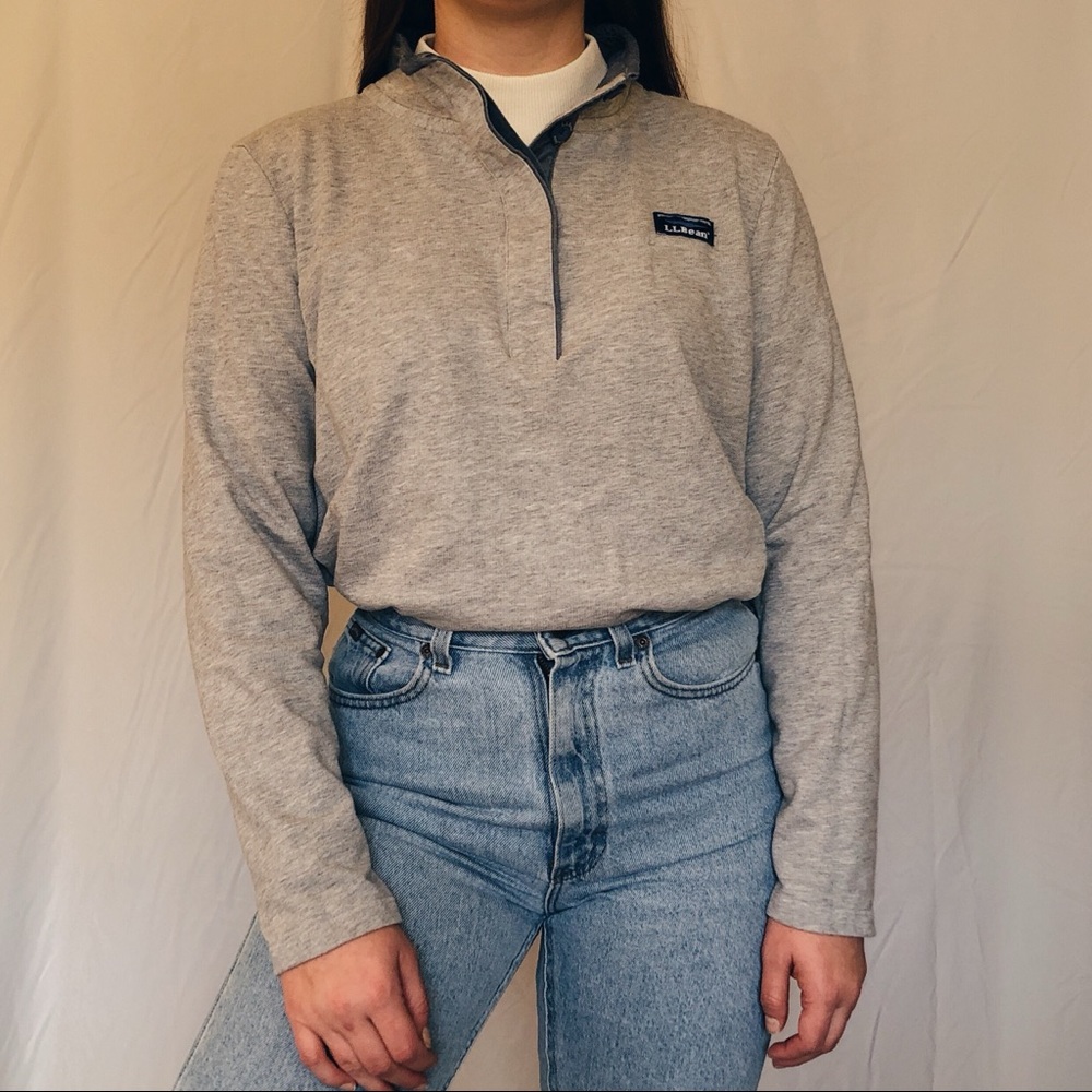 L.L. Bean long sleeve henley shirt